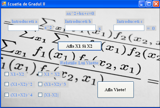 Ecuatie de gradul II